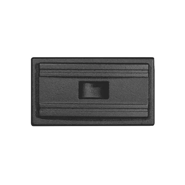 506 HTT Зольная заслонка (чёрная)