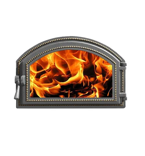 Дверь Везувий 222 Бронза со стеклом