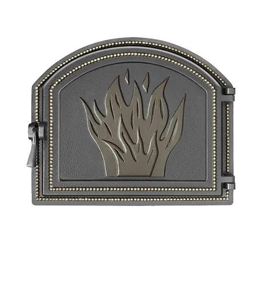 Дверка ВЕЗУВИЙ каминная 218 (Бронза)