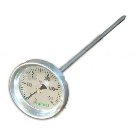 H4525 Термометр с зондом до 500С  шток 500 мм
