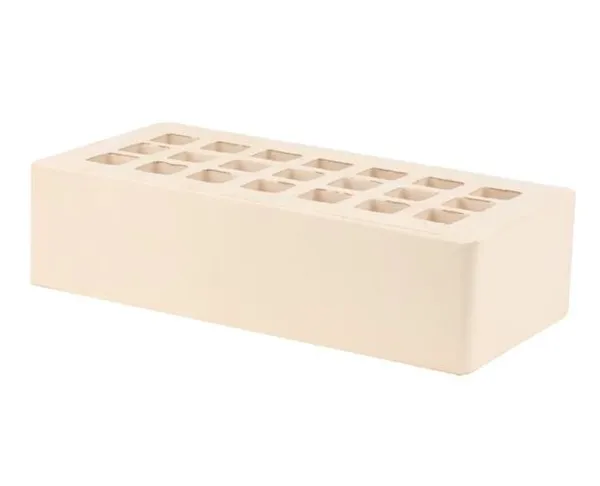 Кирпич облицовочный Железногорск пустотелый белый 250*120*65 мм