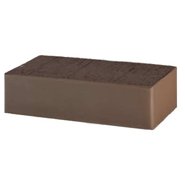 Кирпич Lode полнотелый коричневый Brunis гладкий 250х120х65
