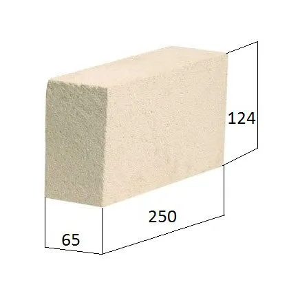 Кирпич огнеупорный легковес №8 ШТУ 1 3 Боровичи