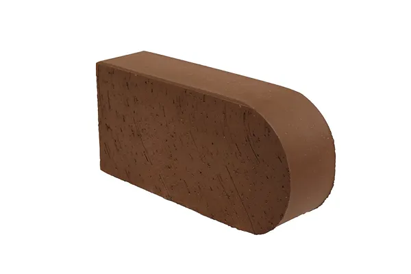 Кирпич полнотелый коричневый гладкий (F22) Lode