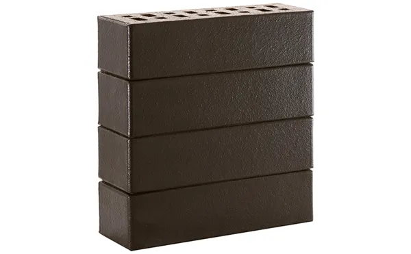 Клинкер лицевой черный глянцевый Рейкьявик