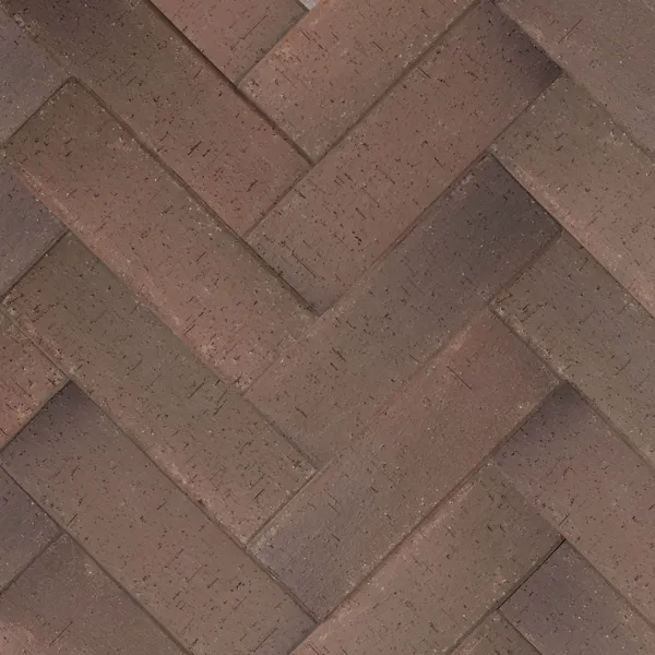 Клинкер ЛСР тротуарный темно-красный флеш Глазго Лонг 200*100*50 мм