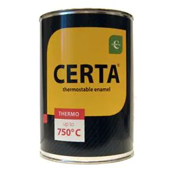 Краска термостойкая CERTA В ассортименте +750°C Под кисточку