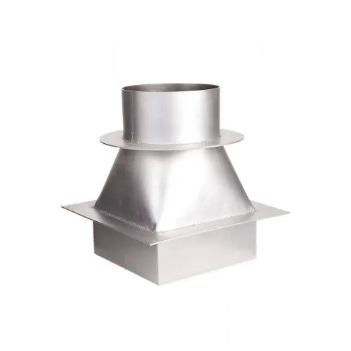 Переход с квадратного на круглое сечение