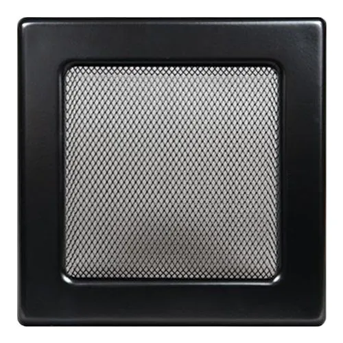 Вентиляционная решетка 170х170 мм. черный