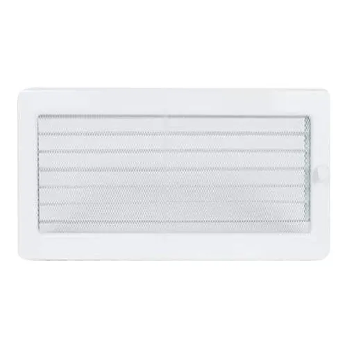 Вентиляционная решетка 170х300 мм. белый с жалюзи