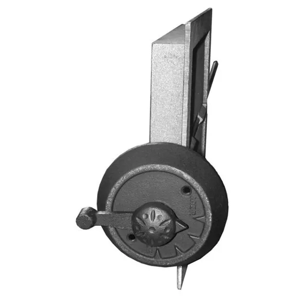 Задвижка дымохода поворотная ЗВП-5 Новинка